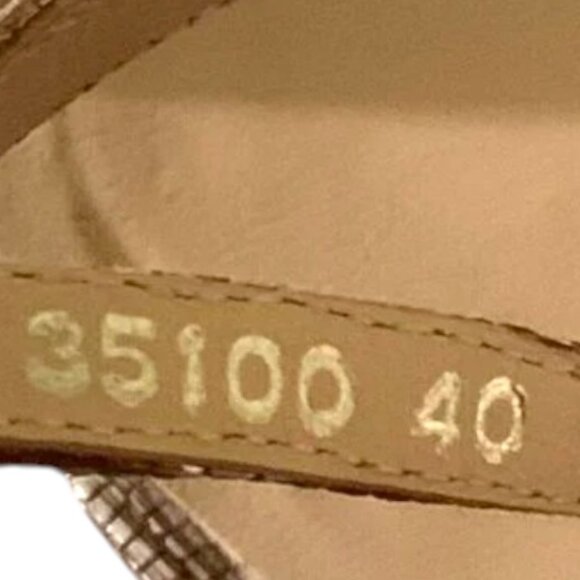 LK Bennet Lizard Embossed Lourdes Sandals Size 9/9.5 - Picture 11 of 11